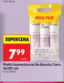 Biedronka Płatki kosmetyczne 3-pak Be Beauty Care oferta