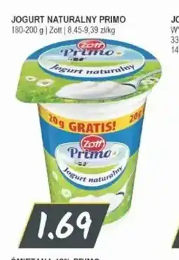 Słoneczko Jogurt naturalny Primo Zott oferta