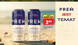 Biedronka Piwo Prem 5,5% oferta