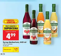Biedronka Syrop Herbarium oferta