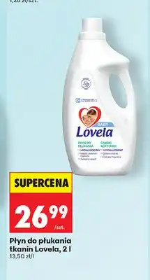Biedronka Płyn do płukania tkanin Lovela oferta