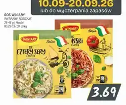 Słoneczko Sos cztery sery z bazylią Winiary oferta