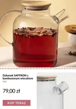 Homla Dzbanek Saffron z bambusowym wieczkiem oferta