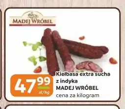 Gama Kiełbasa extra sucha z indyka Madej Wróbel oferta