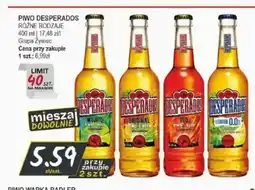 Słoneczko Piwo Desperados Mojito oferta
