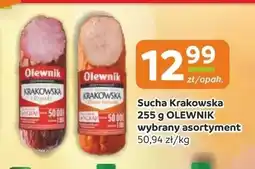 Gama Kiełbasa sucha krakowska ze szynki Olewnik oferta