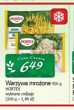 Cezar Delikatesy Warzywa mrożone Hortex oferta