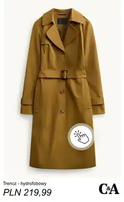 C&A Trencz hydrofobowy C & A oferta