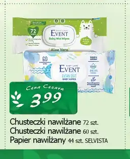Cezar Delikatesy Chusteczki nawilżane Event 72 szt oferta