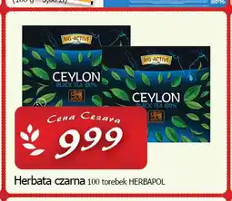 Cezar Delikatesy Herbata czarna Ceylon Big-Active oferta
