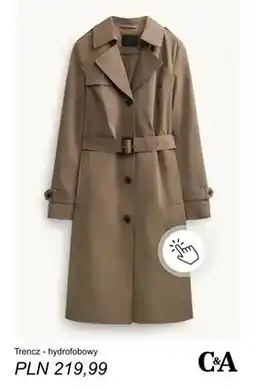 C&A Trencz hydrofobowy C & A oferta