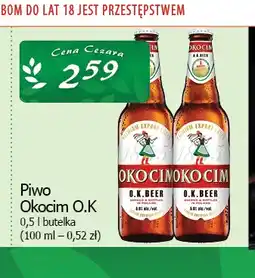 Cezar Delikatesy Piwo Okocim O.K oferta