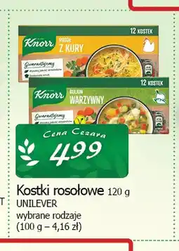 Cezar Delikatesy Kostki rosołowe Knorr oferta
