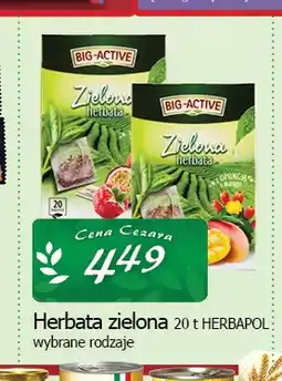Cezar Delikatesy Herbata zielona Big-Active oferta