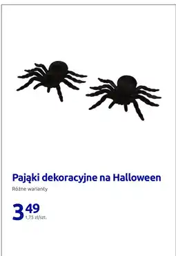Action Pająki dekoracyjne na Halloween oferta