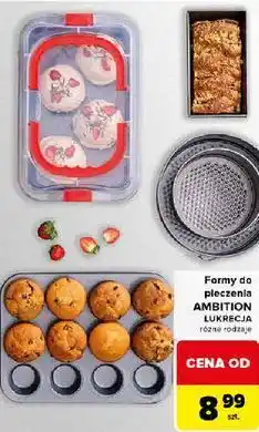 Carrefour Formy do pieczenia AMBITION LUKRECJA oferta