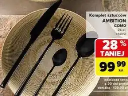 Carrefour Komplet sztućców AMBITION COMO 24 el oferta