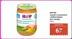Biedronka Danie dla niemowląt HiPP Jarzynki z amarantusem i słodkim batatem od 6 miesiąca oferta