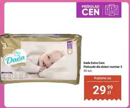 Biedronka Pieluszki dla dzieci Dada Extra Care rozmiar 3 50-pak oferta