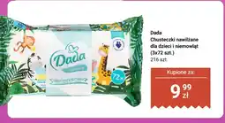 Biedronka Chusteczki nawilżane dla dzieci i niemowląt Dada Everyday 3-pak oferta