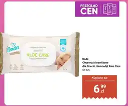 Biedronka Chusteczki nawilżane dla dzieci i niemowląt Dada Extra Care Aloe oferta