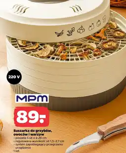 Netto Suszarka do grzybów MPM oferta