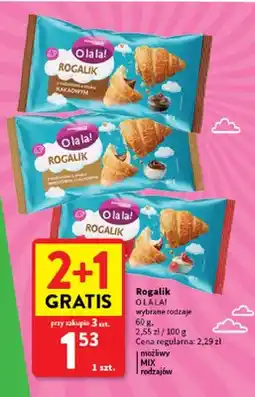 Intermarche Rogalik z nadzieniem o smaku kakaowym O la la! oferta