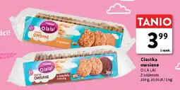 Intermarche Ciastka owsiane z sezamem O La La! oferta