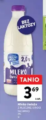Intermarche Mleko świeże bez laktozy Z Mlecznej Drogi 2% oferta