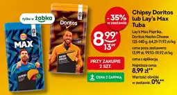Żabka Chipsy Doritos lub Lay's Max Tuba oferta