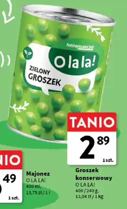 Intermarche Groszek konserwowy o la la! oferta