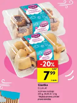 Intermarche Ciastka O LA LA! wybrane rodzaje oferta
