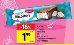 Intermarche Niebiański Baton Kokosowy O La La! oferta