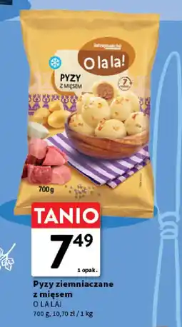 Intermarche Pyzy ziemniaczane z mięsem O LA LA! oferta