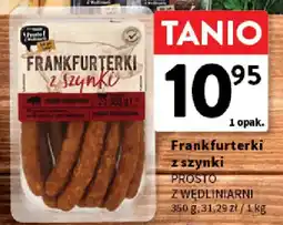 Intermarche Frankfurterki z szynki prosto z wędliniarni oferta