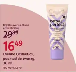 Rossmann Eveline Cosmetics, podkład do twarzy oferta