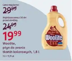Rossmann Woolite płyn do prania tkanin kolorowych oferta