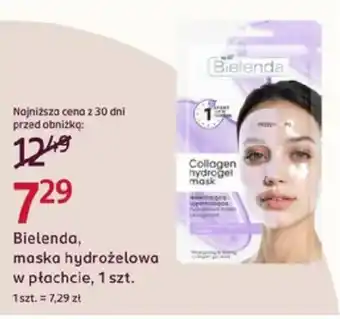 Bielenda, maska hydrożelowa w płachcie