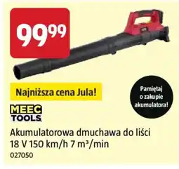Jula Akumulatorowa dmuchawa do liści MEEC TOOLS oferta