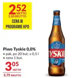 Makro Piwo Tyskie 0,0% oferta