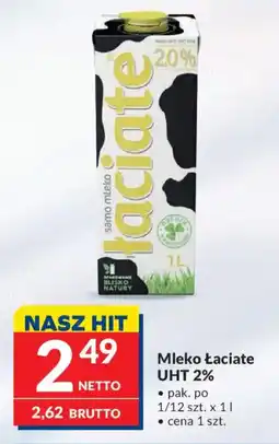 Makro Mleko Łaciate UHT 2% oferta
