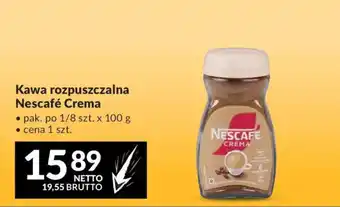 Makro Kawa rozpuszczalna Nescafé Crema oferta