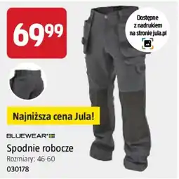 Jula Spodnie robocze Bluewear oferta