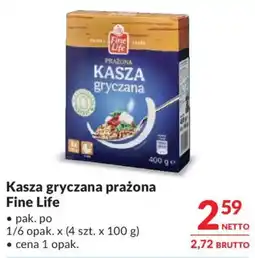 Makro Kasza gryczana prażona Fine Life oferta