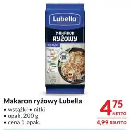 Makro Makaron ryżowy Lubella oferta