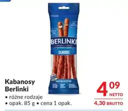 Makro Kabanosy Berlinki oferta