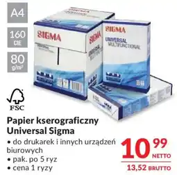 Makro Papier kserograficzny Universal Sigma oferta