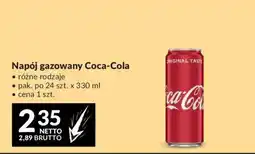 Makro Napój gazowany Coca-Cola oferta