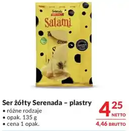 Makro Ser żółty Serenada - plastry oferta