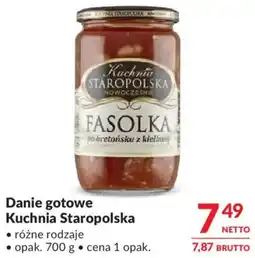 Makro Fasolka po bretońsku z kielbasa Kuchnia Staropolska oferta